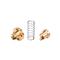 Tuerca Anti-backlash Thsl 8mm para varilla de 2 hilos